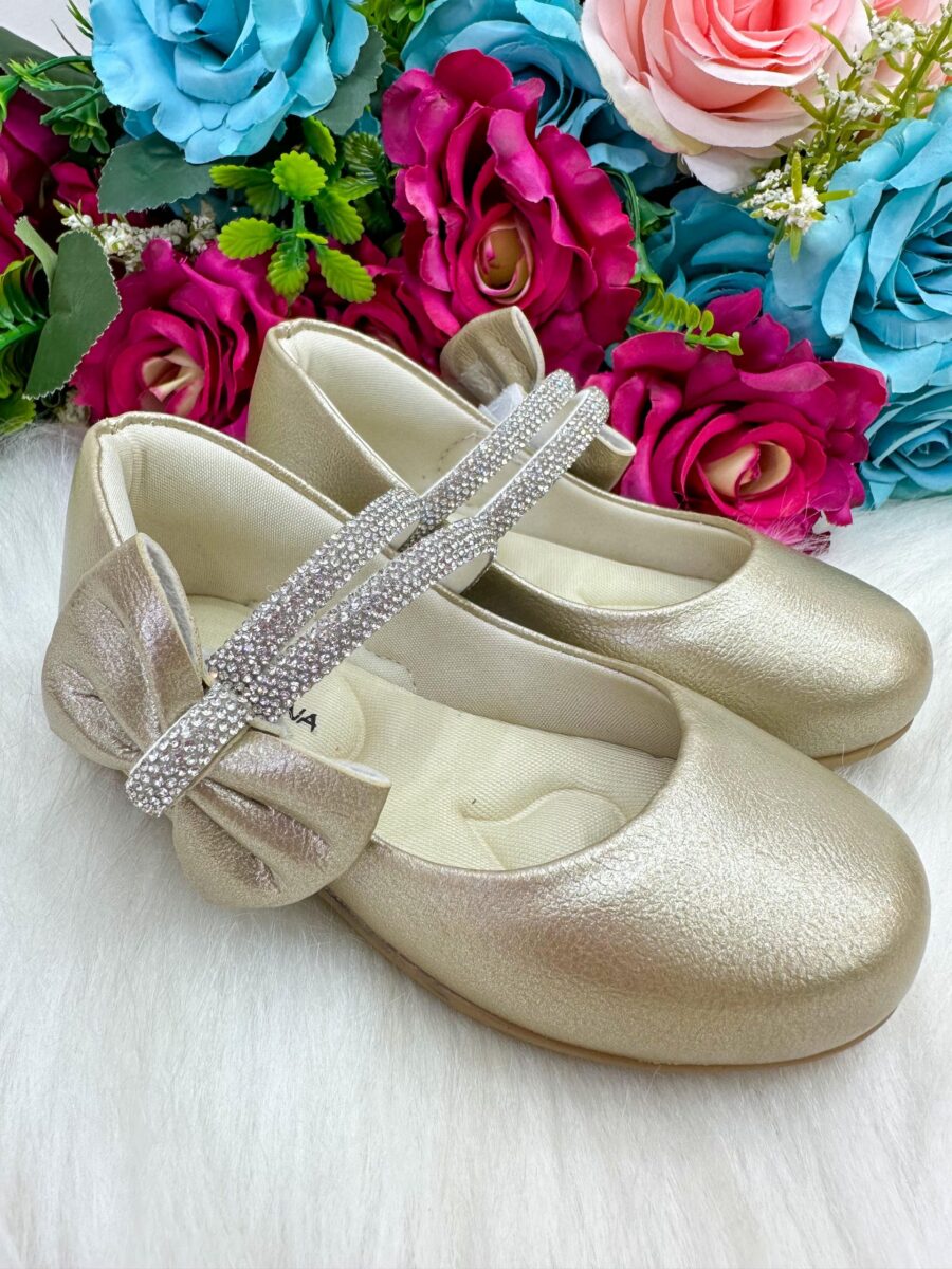 Sapatilha Infantil Flor di Mila Maya Laminada