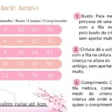 Vestido Junino Infantil Marie Arraiá da Paz Lilás