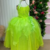 Fantasia Infantil Princesa Belli Longa Verde