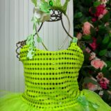 Fantasia Infantil Princesa Belli Longa Verde