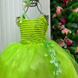 Fantasia Infantil Princesa Belli Longa Verde