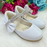 Sapatilha Infantil Flor di Mila Maya Laminada