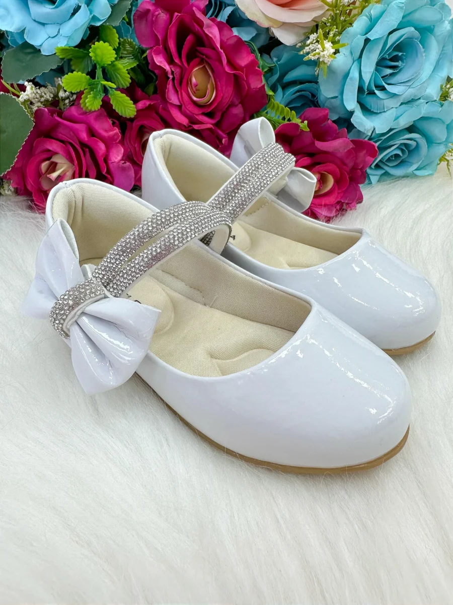 Sapatilha Infantil Flor di Mila Maya Laminada