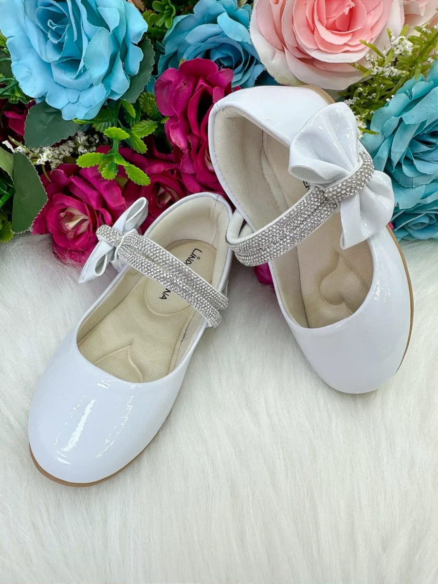 Sapatilha Infantil Flor di Mila Maya Laminada