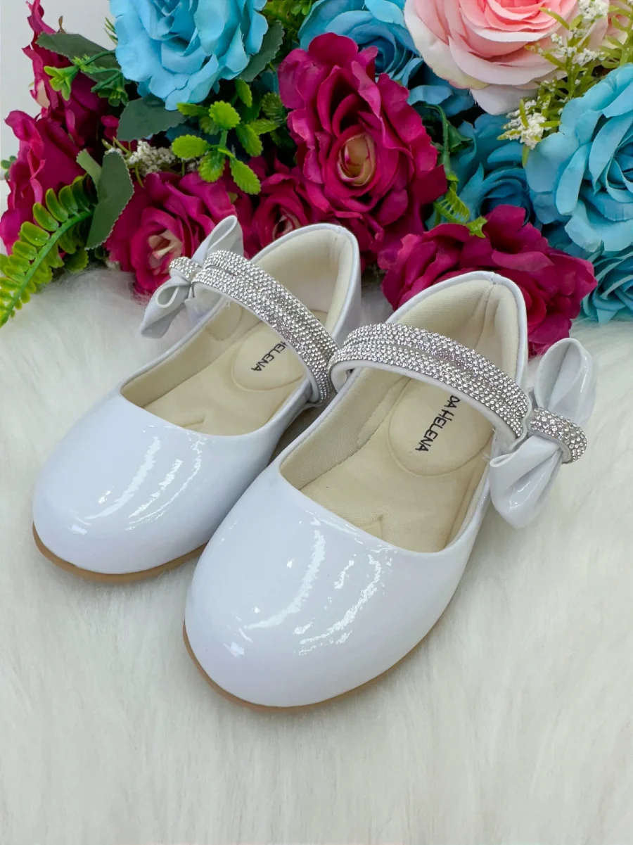 Sapatilha Infantil Flor di Mila Maya Laminada
