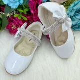 Sapatilha Infantil Flor di Mila Maya Laminada