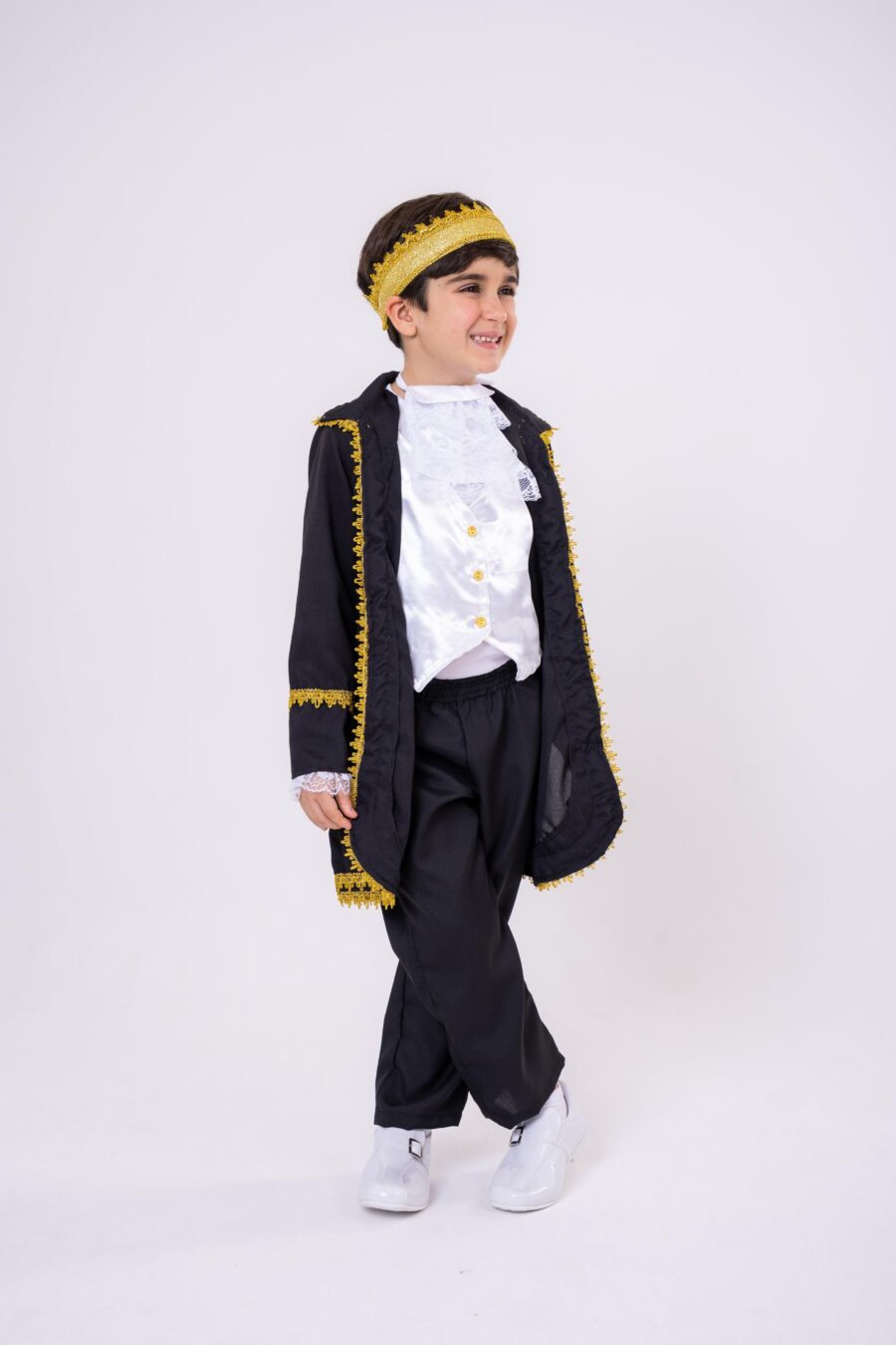 Fantasia Infantil Príncipe Belli Conde William com Coroa
