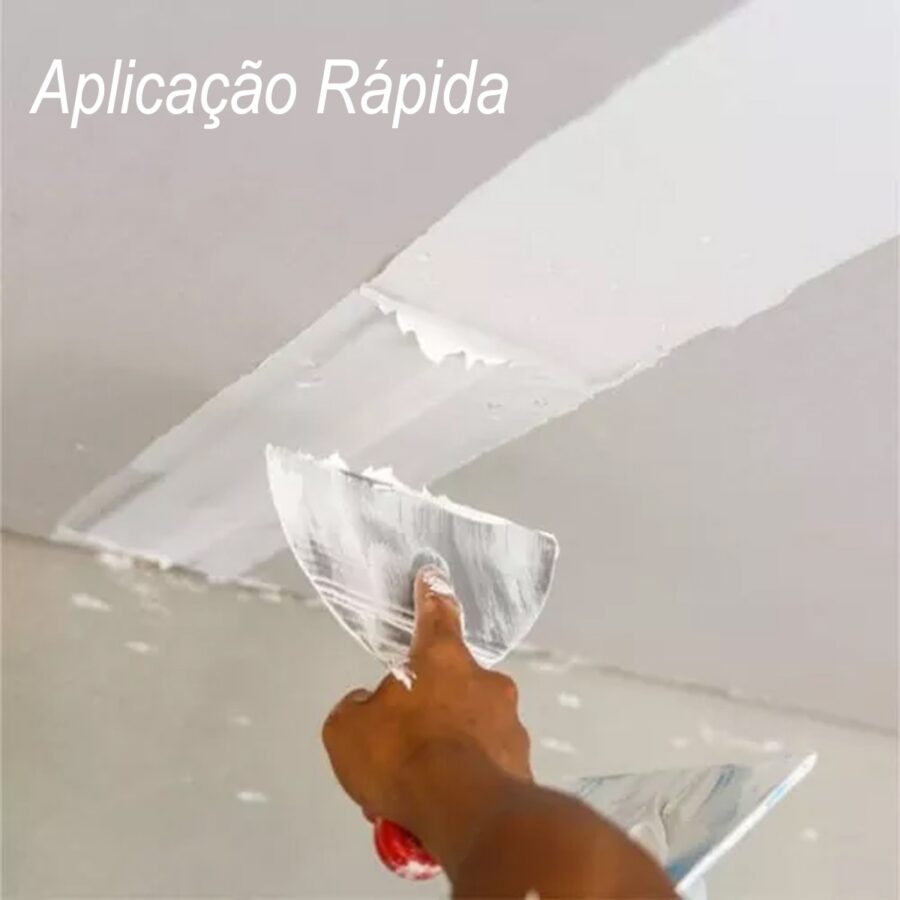 Kit 3 Gesso para Artesanato e Reparos Linhal 1 kg