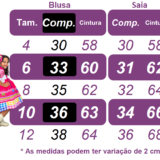 Conjunto Infantil Junino Ciganinha Azul Escuro Xadrez