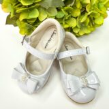 Sapatilha Infantil Flor di Mila Charlote Branca