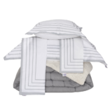 Kit Coberdrom Soft Queen 5 Peças Dupla Face Sherpa