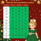 Vestido Infantil Blogueirinha Natal Camile Vermelho