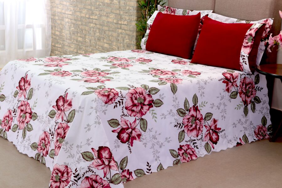 Colcha Queen Bel Amapola 3 Peças Deccoralle