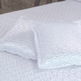 Kit Cobre Leito Queen 5 Peças Deccoralle Athena Branco