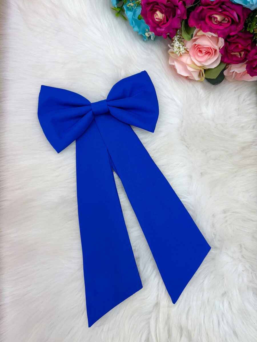 Laço Avulso Faixa para Vestido Selena Azul Royal
