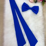 Laço Avulso Faixa para Vestido Selena Azul Royal