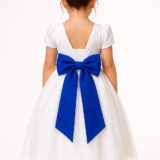Laço Avulso Faixa para Vestido Selena Azul Royal