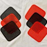 Forro de Silicone para Airfryer Antiaderente 18,5×19 cm