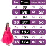 Vestido Infantil Dama de Honra Longo Azul Marinho Pérolas