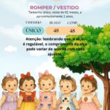 Romper Vestido Infantil Belli Temático Bobbie Goods Pink