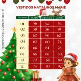 Vestido Infantil Natal Rubi Marie Vermelho
