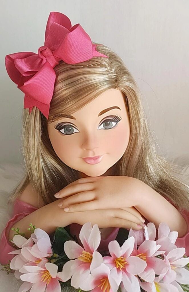Laço Infantil Belli Bico de Pato Pink
