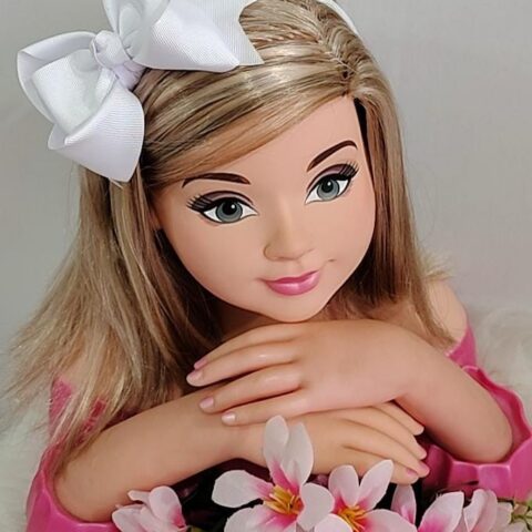 Tiara Infantil Belli Laço Duplo Branco