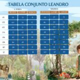 Conjunto Social Infantil Miss Cherry Leandro Colete Marsala