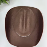 Conjunto Boiadeira Infantil Jeans com Chapéu e Cinto