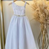 Vestido Infantil Longo Branco Formatura Daminha 1 ao 16