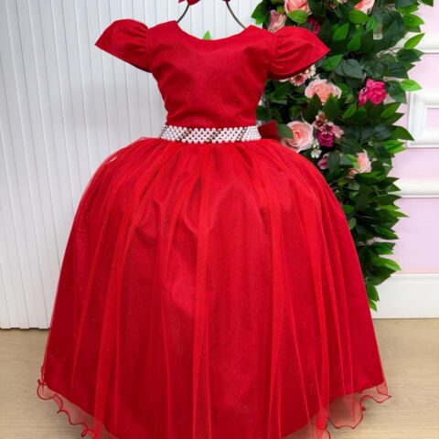 Vestido Marie Longo Heloisa Vermelho