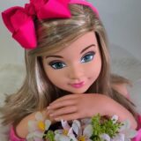 Tiara Infantil Belli Laço Duplo Pink
