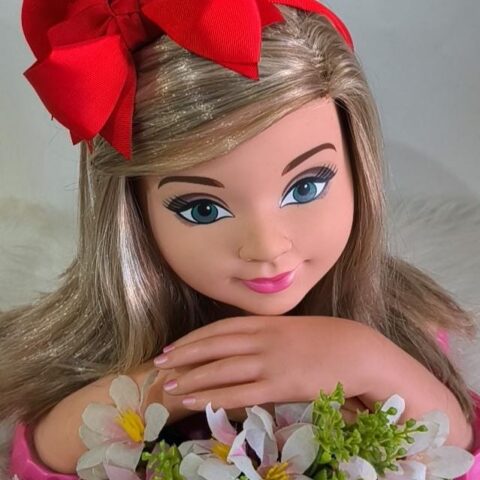 Tiara Infantil Belli Laço Duplo Vermelho