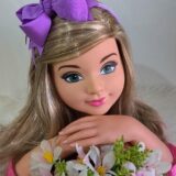 Tiara Infantil Belli Laço Duplo Lilás