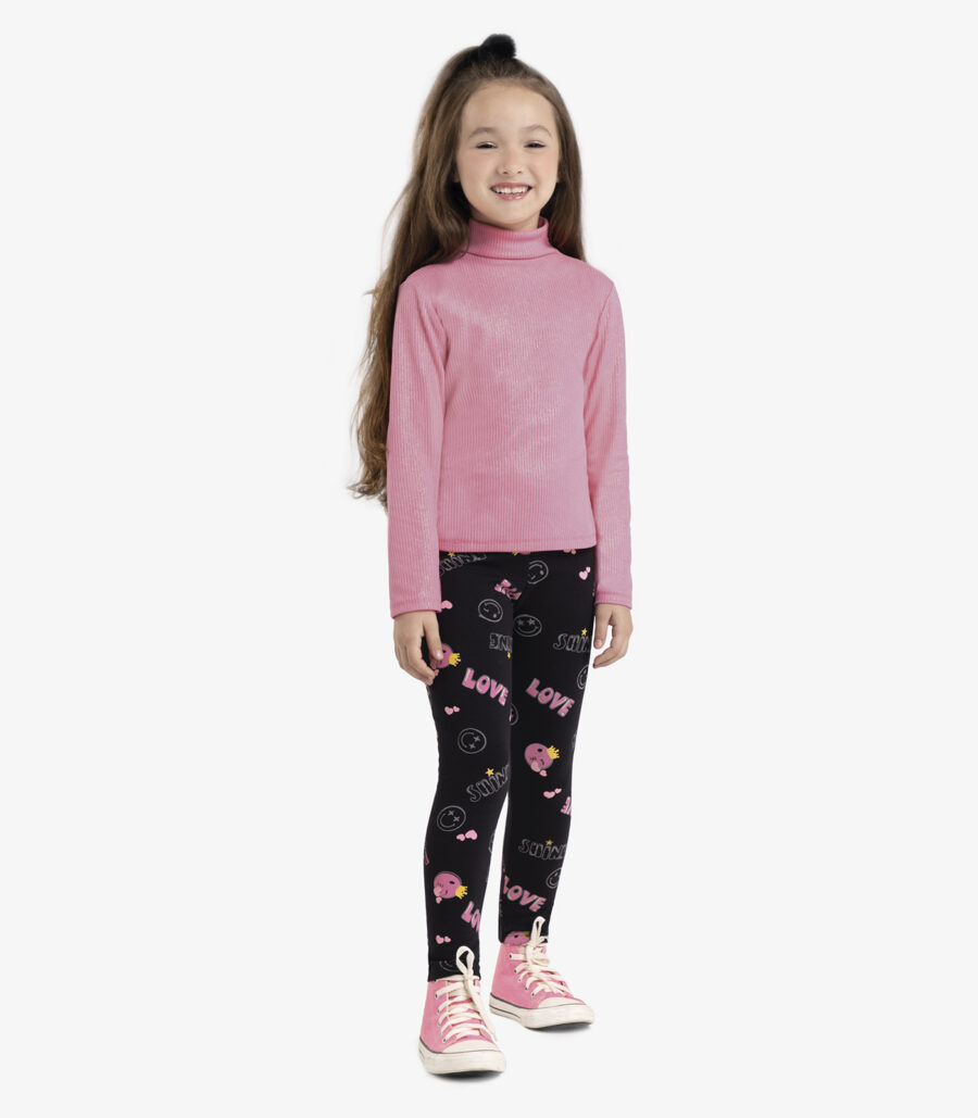 Legging Infantil Menina Estampada Rovi Kids Flanelada