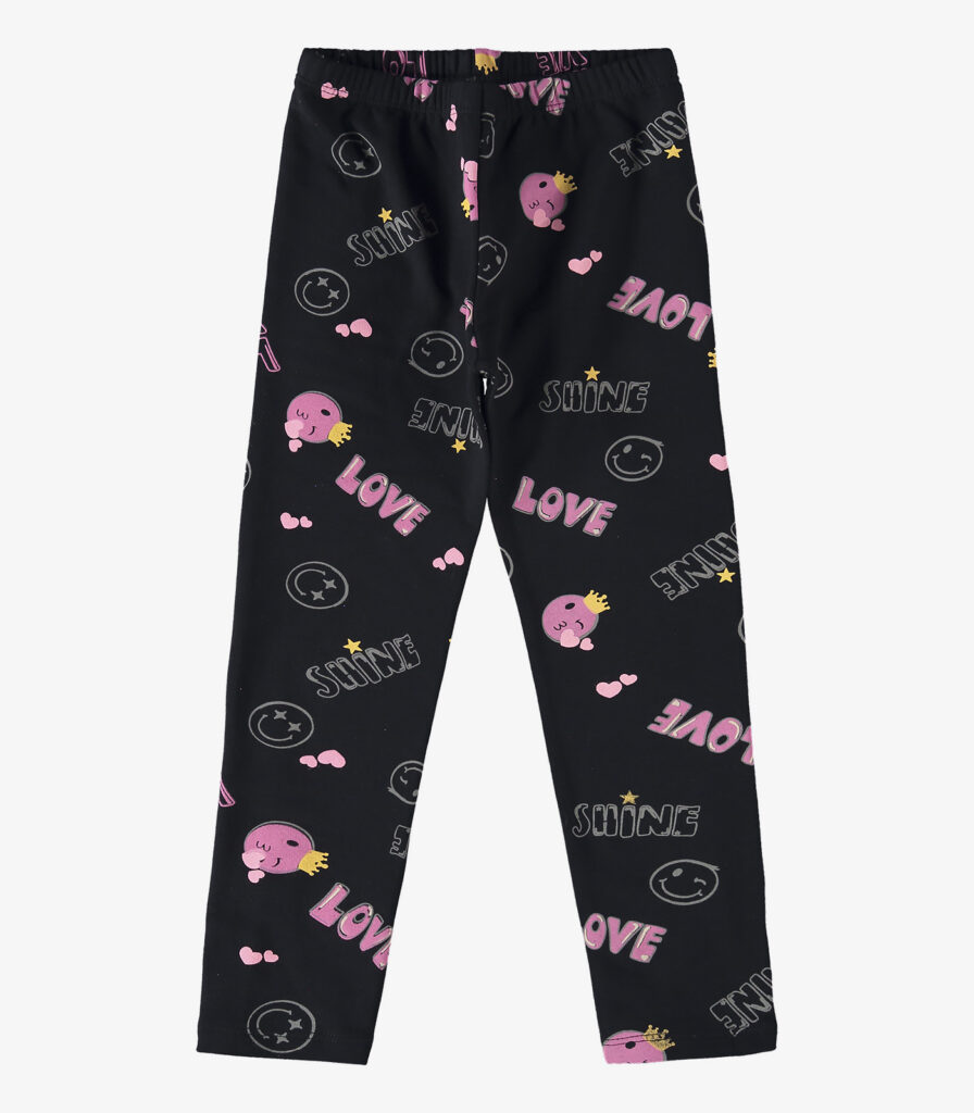 Legging Infantil Menina Estampada Rovi Kids Flanelada