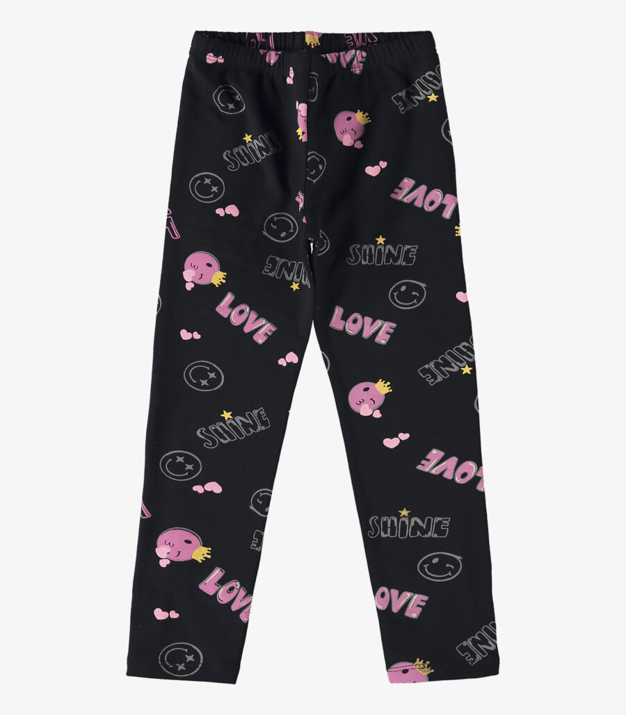 Legging Infantil Menina Estampada Rovi Kids Flanelada