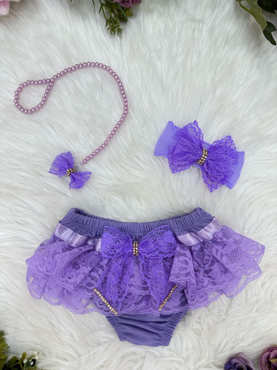 Calcinha Bunda Rica com Faixa e Prendedor