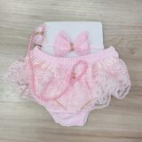Calcinha Bunda Rica com Faixa e Prendedor
