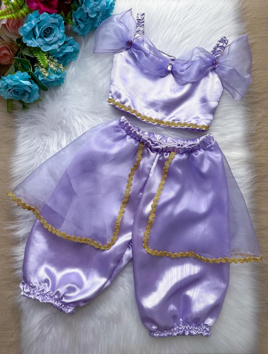 Fantasia Infantil Princesa Belli Jasmine