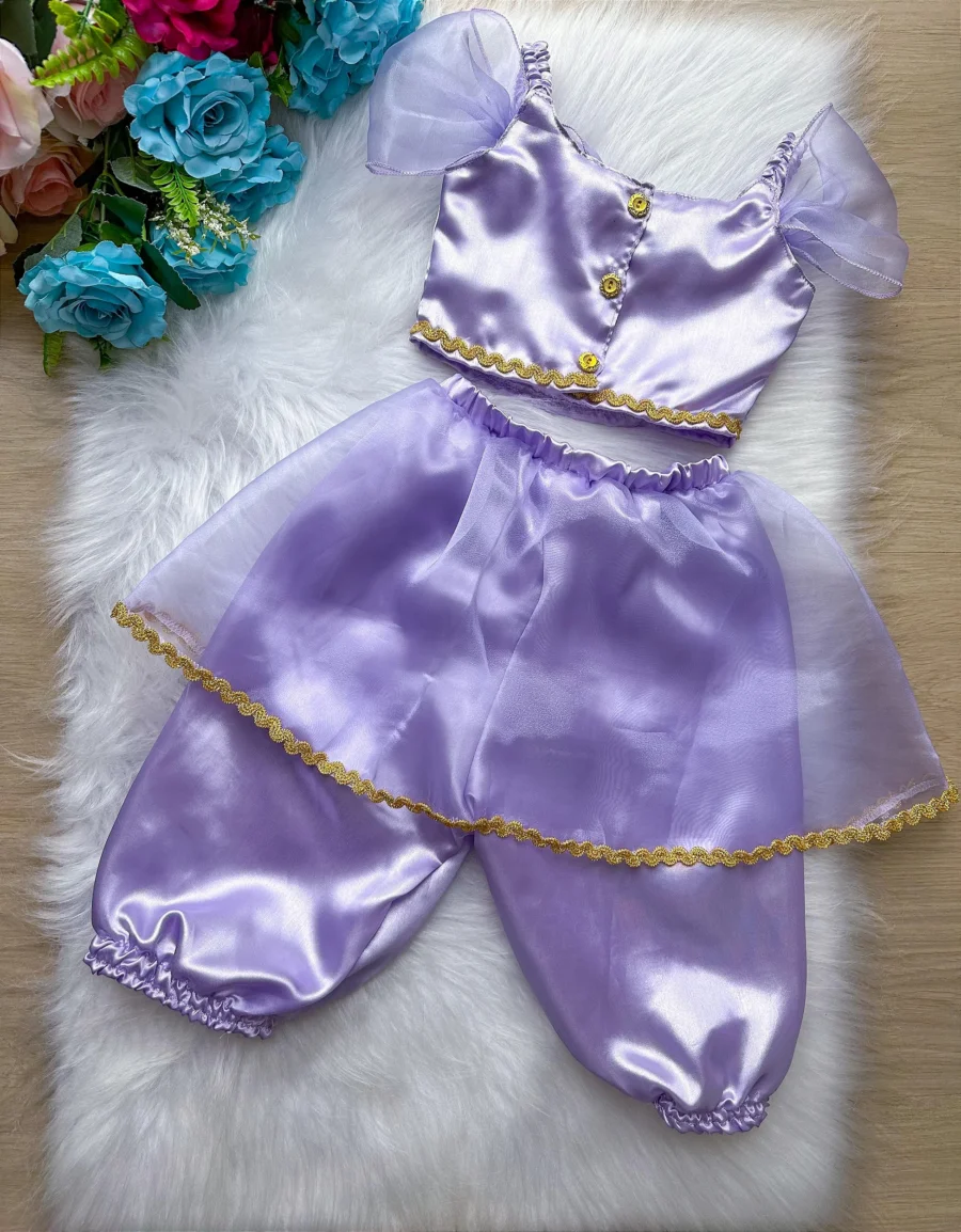 Fantasia Infantil Princesa Belli Jasmine