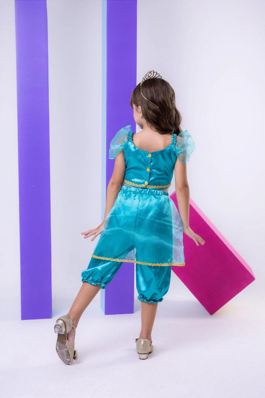 Fantasia Infantil Princesa Belli Jasmine