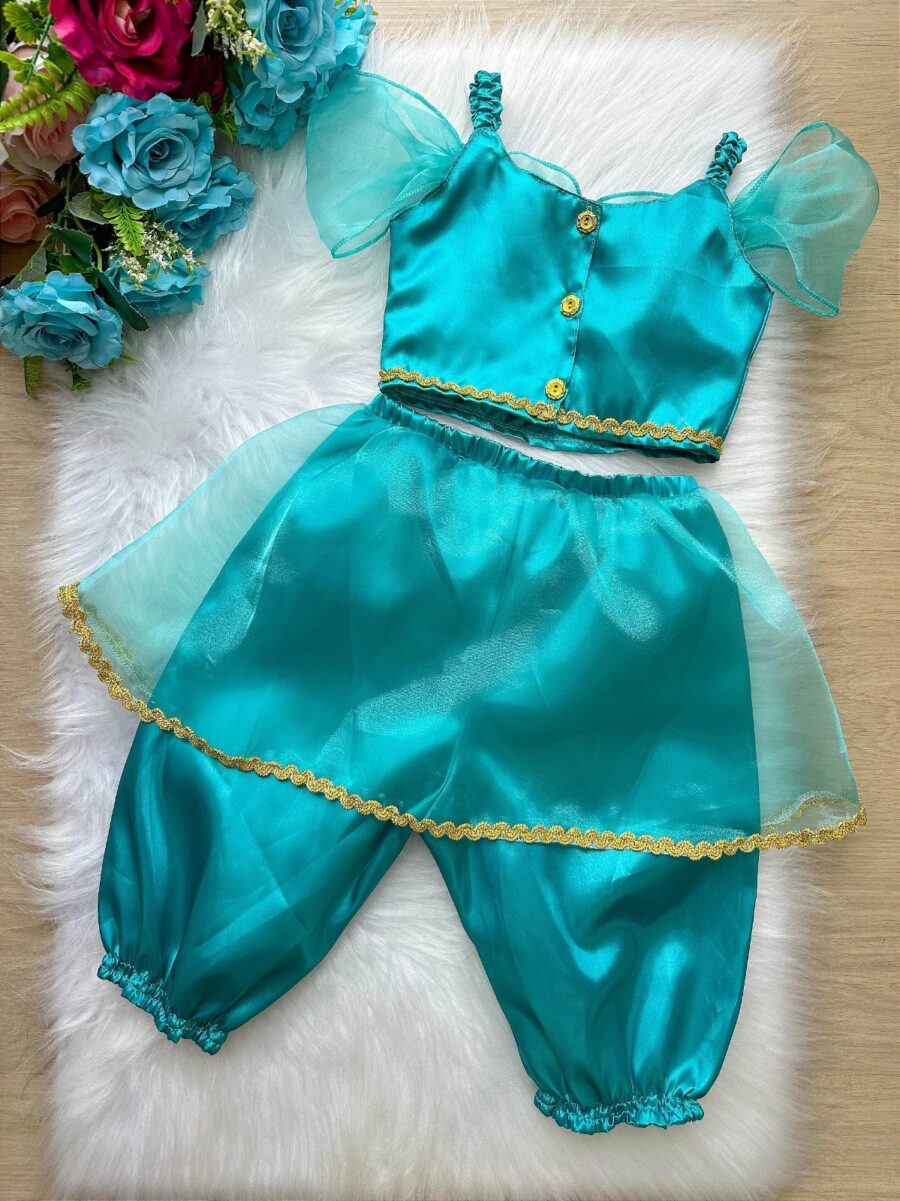 Fantasia Infantil Princesa Belli Jasmine