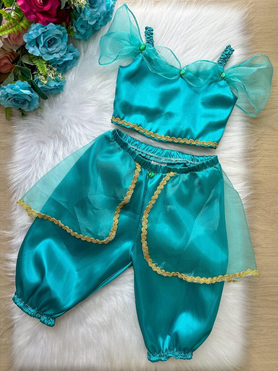 Fantasia Infantil Princesa Belli Jasmine