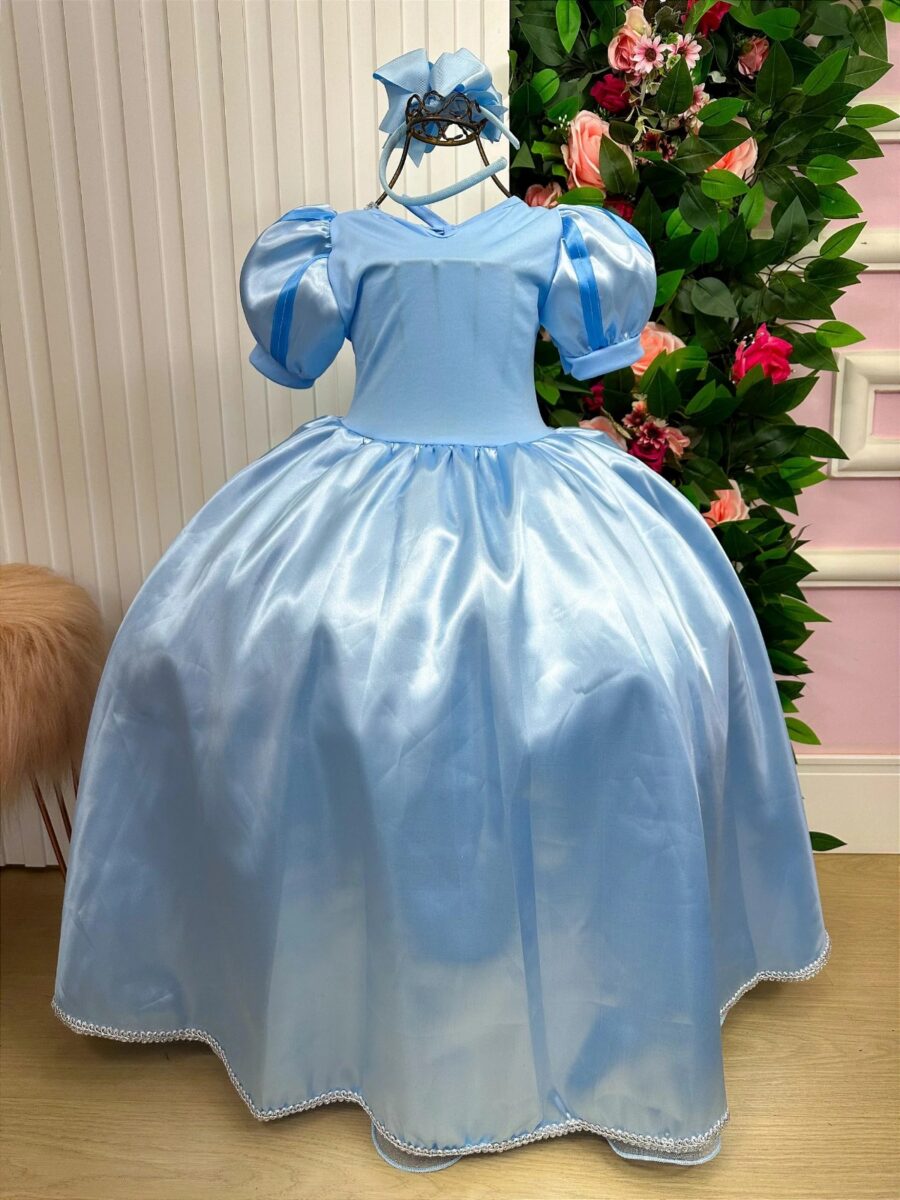 Fantasia Infantil Princesas Belli Longa 5 Personagens