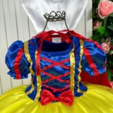 Fantasia Infantil Princesas Belli Longa 5 Personagens
