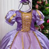 Fantasia Infantil Princesas Belli Longa com Saiote