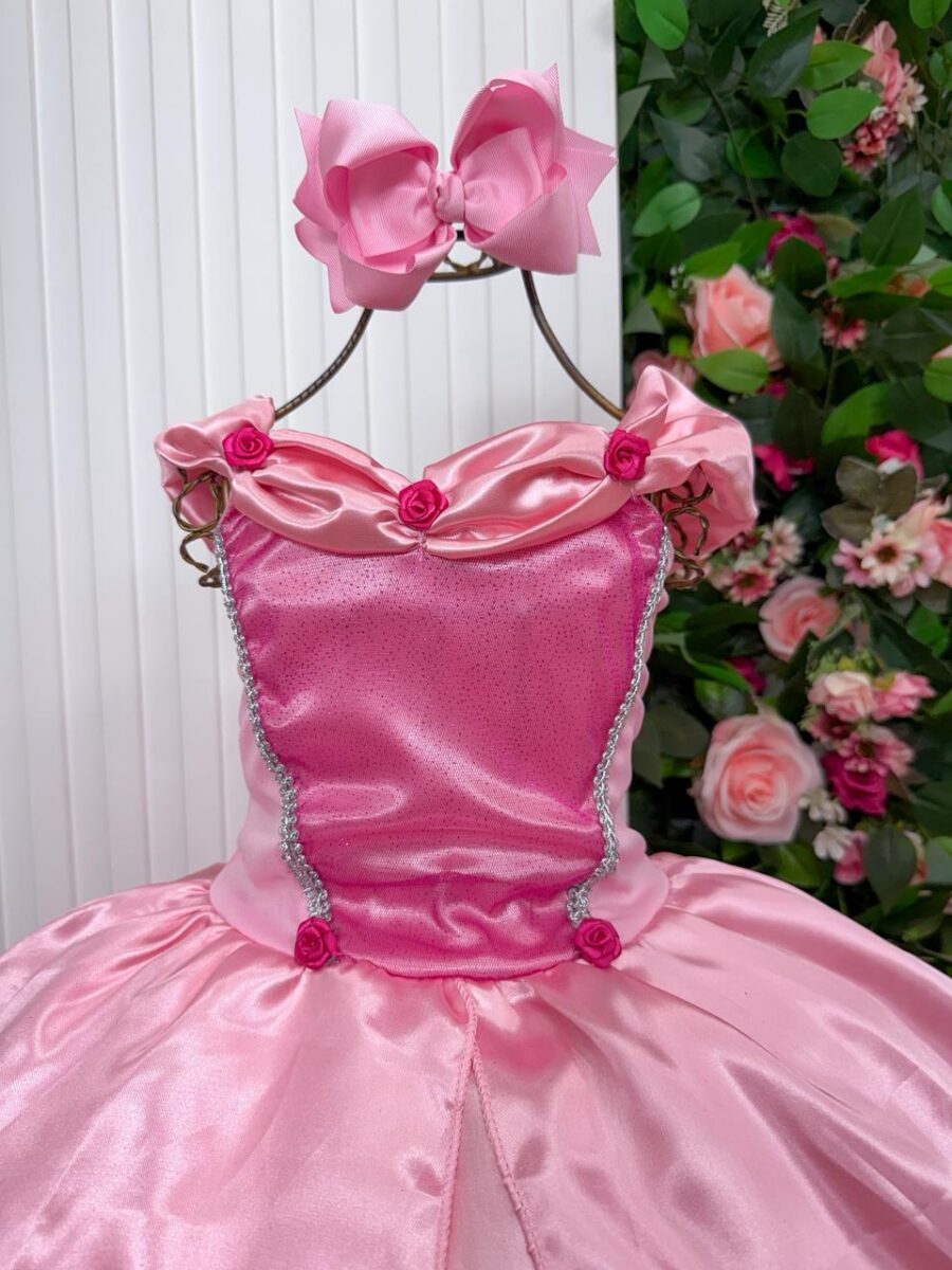 Fantasia Infantil Princesas Belli Regata Longa sem Mangas