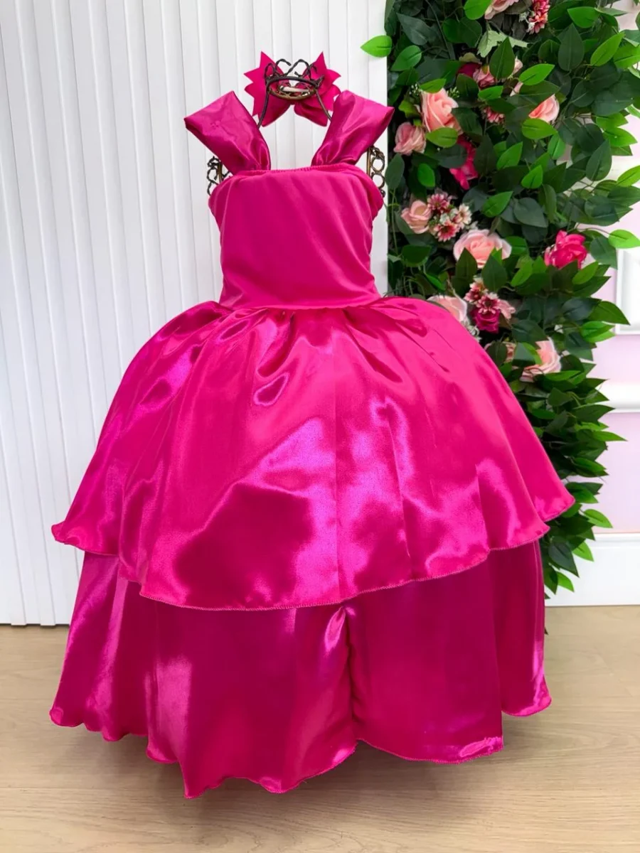 Fantasia Infantil Princesas Belli Regata Longa sem Mangas