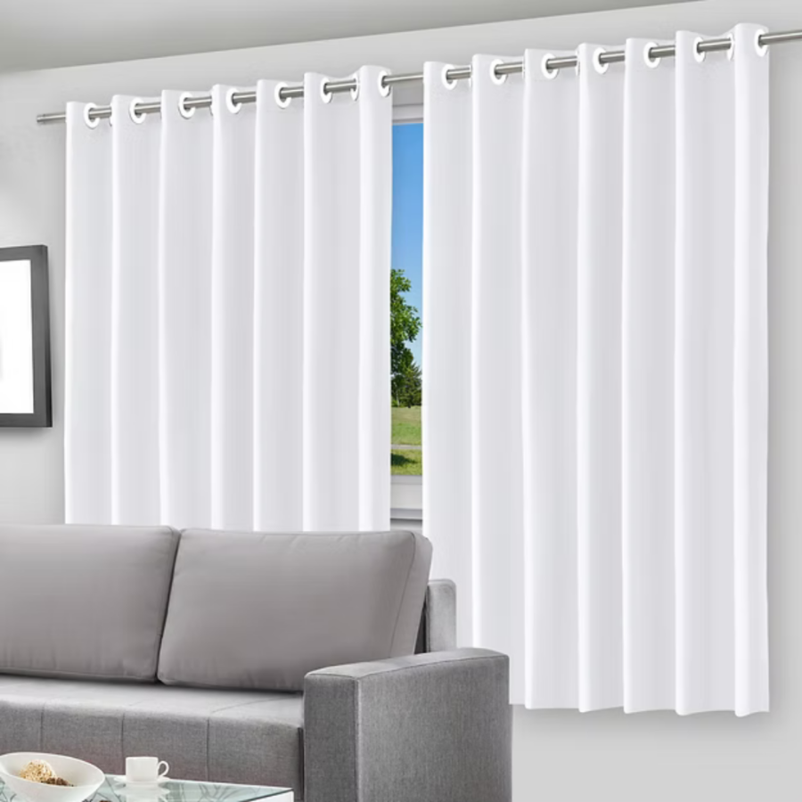 Cortina Blackout PVC com Ilhós 2,00 x 1,40 m